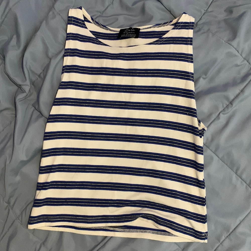 Striped tank top